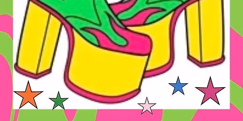 70's fancy dress party with music from Glam Viva