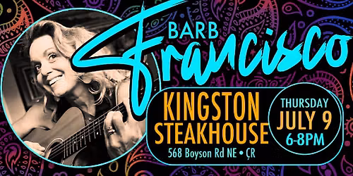 Sips & Tunes w\/ Barb Francisco 