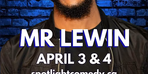 MR. LEWIN AT SPOTLIGHT COMEDY CLUB