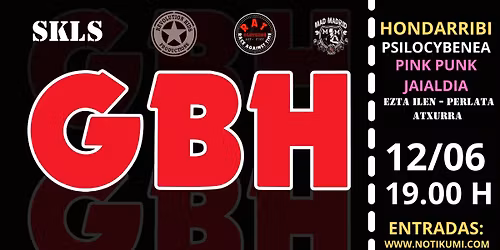 PINK PUNK JAIALDIA con GBH. Hondarribia