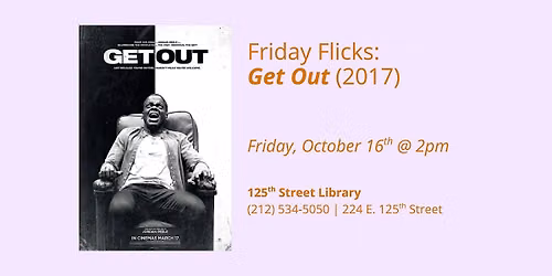 Friday Flicks: Get Out (2017)