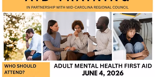 Adult Mental Health First Aid Class