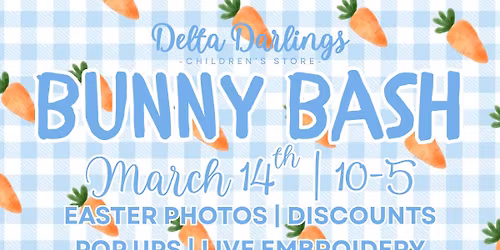 BUNNY BASH AT DELTA DARLINGS!\ud83d\udc30\ud83e\udd55
