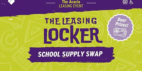 The Acacia | School Supply Swap