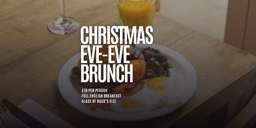 Christmas Eve-Eve Brunch at The Crown Hotel \ud83c\udf84\ud83e\udd42