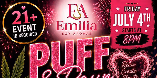 Puff & Pour: A Pink Elevated Experience