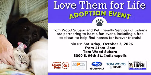 Love Them For Life Adoption Event