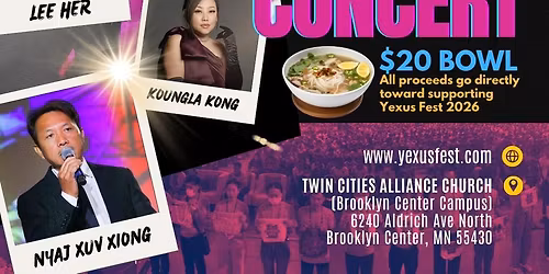 Yexus Fest Benefit Concert