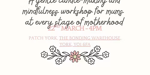 Pause and Pour - A Creative Mother's Day Self-Care Workshop