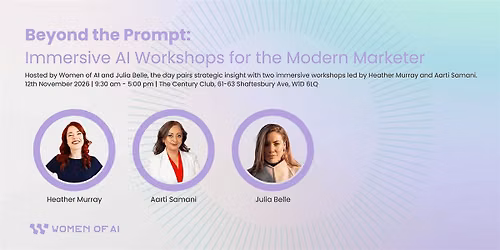 Beyond the Prompt: Immersive AI Workshops for the Modern Marketer