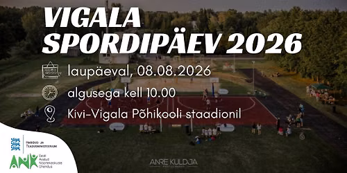 VIGALA SPORDIP\u00c4EV 2026