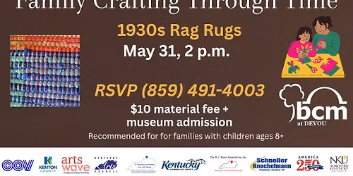 Family Crafting Through Time: 1930s Rag Rugs