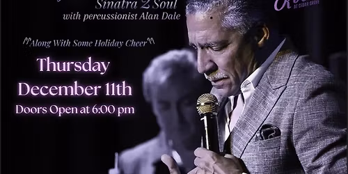 Holiday Cheer with Bryan Clark accompanied by Percussionist Alan Dale