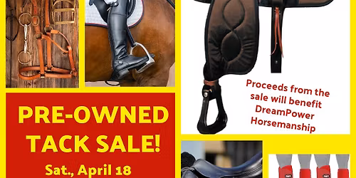 Pre-Owned Tack Sale