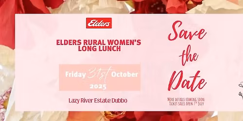 Elders Rural Women's Long Lunch 2025