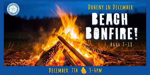 December at Doheny Beach Bonfire