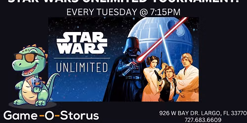 STAR WARS UNLIMITED TOURNAMENT!