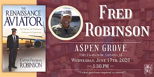 Fred Robinson Live at Tattered Cover Aspen Grove