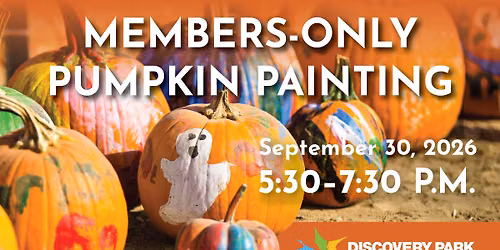 Members-Only Pumpkin Painting