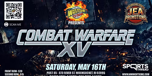 Live! Professional Wrestling Presents Combat Warfare XV