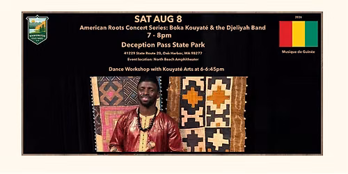American Roots Concert Series: Boka Kouyat\u00e9 & the Djeliyah Band