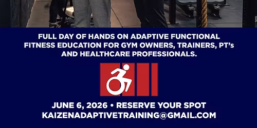 Kaizen Adaptive Coach Course- June 6 2026