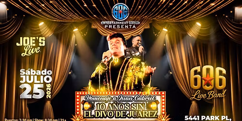 Homenaje a Juan Gabriel: Diez A\u00f1os sin el Divo de Ju\u00e1rez