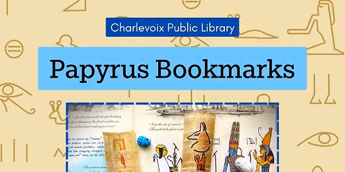 Teen Craft: Ancient Egyptian Papyrus Bookmarks