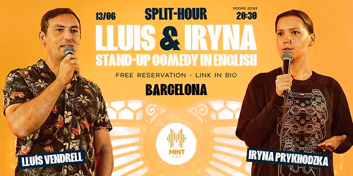 LLUIS & IRYNA \u2022 Stand-up Comedy in English