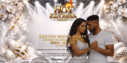 Hot Kizomba Night EKELIPSE Manchester Easter White Party | Workshop & Party