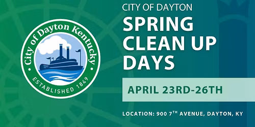 Dayton Spring Clean Up 2026