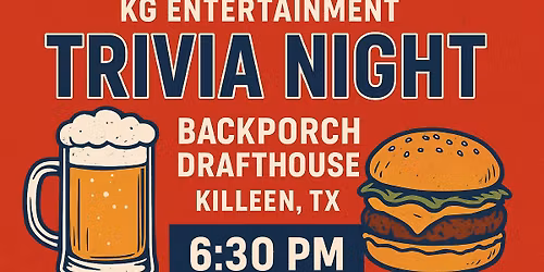 Trivia Night at BackPorch DraftHouse Killeen