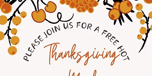 Free Hot Meal for Those in Need