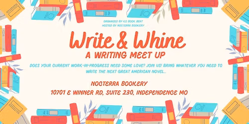 Write & Whine: a writing sprint meetup