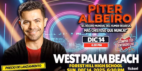 Piter Albeiro en West Palm Beach