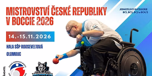 Mistrovstv\u00ed \u010cesk\u00e9 republiky v boccie 2026 \/\/ OLOMOUC