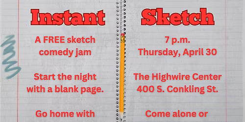Instant Sketch: Create a Comedy Show in One Night