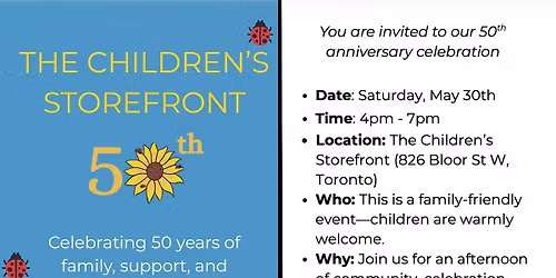 The Children's Storefront 50th Anniversary Celebration