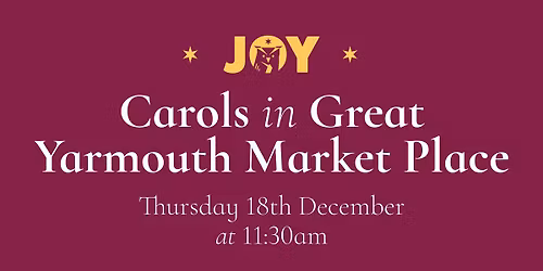 Carols in Great Yarmouth Market Place