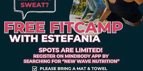 FREE FITCamp w\/ Estefania