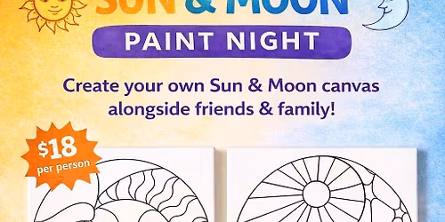 Sun & Moon Paint Night 