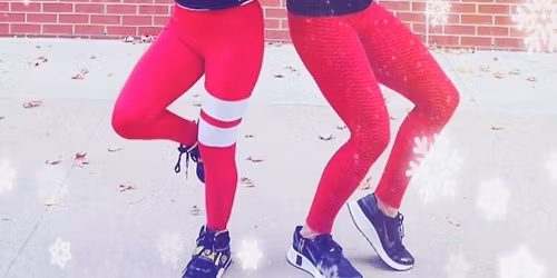 "SANTA HATS" \ud83c\udf85 DanceFit Cardio with Steph