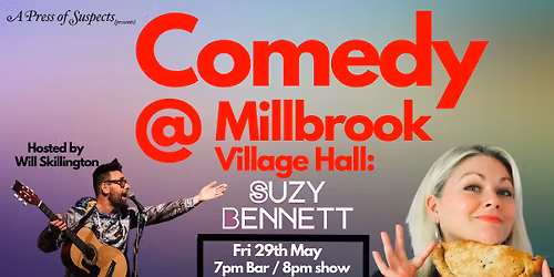 Comedy @ Millbrook Village Hall