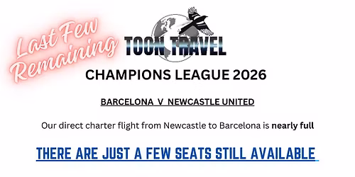 Toon Travel - Barcelona Vs Newcastle United
