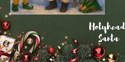 Santa's Grotto - Holyhead Light Switch On