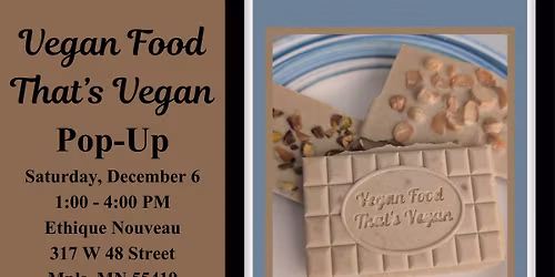 Vegan Food That's Vegan Pop Up 