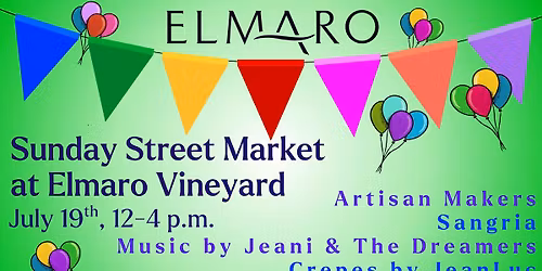 July 19th Sunday Street Market
