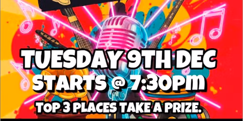 Music Pub Quiz Night