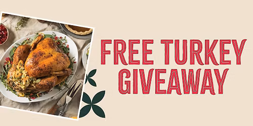 Free Turkey Giveaway