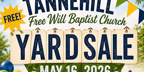 Tannehill yard sale